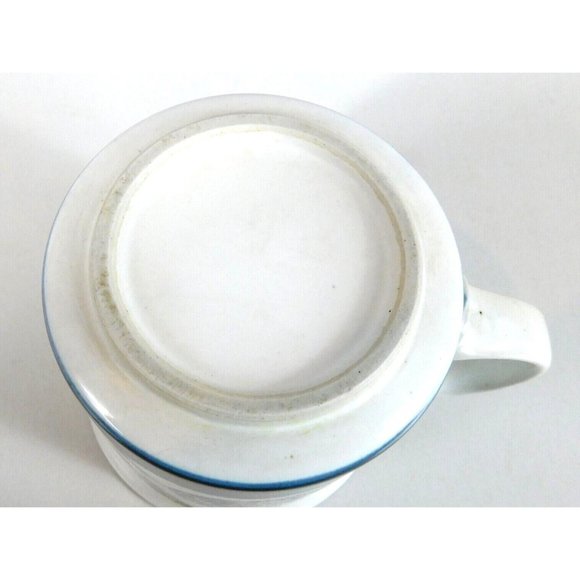 Seashell Coffee Mug Cup Teacup White/Blue Ceramic - Picture 11 of 11